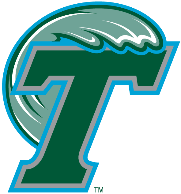 Tulane Green Wave 1998-2013 Primary Logo iron on paper